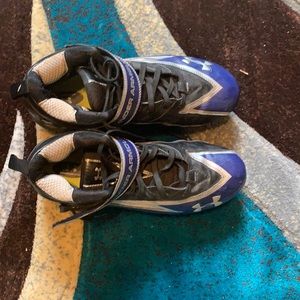UnderArmour Soccer Cleats, Men’s;Midankle; 9.5